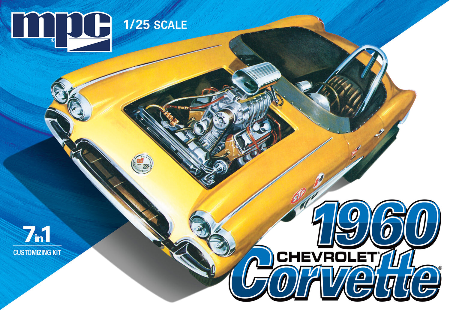 MPC 1960 Chevy Corvette 7-in-1 1/25 Model Kit