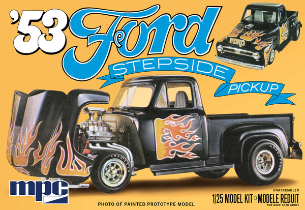 MPC 1007 1953 Ford Stepside Pickup 1/25 Model Kit