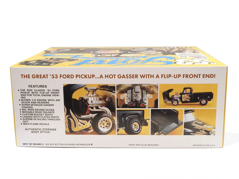 MPC 1007 1953 Ford Stepside Pickup 1/25 Model Kit – A-Z Toy Hobby