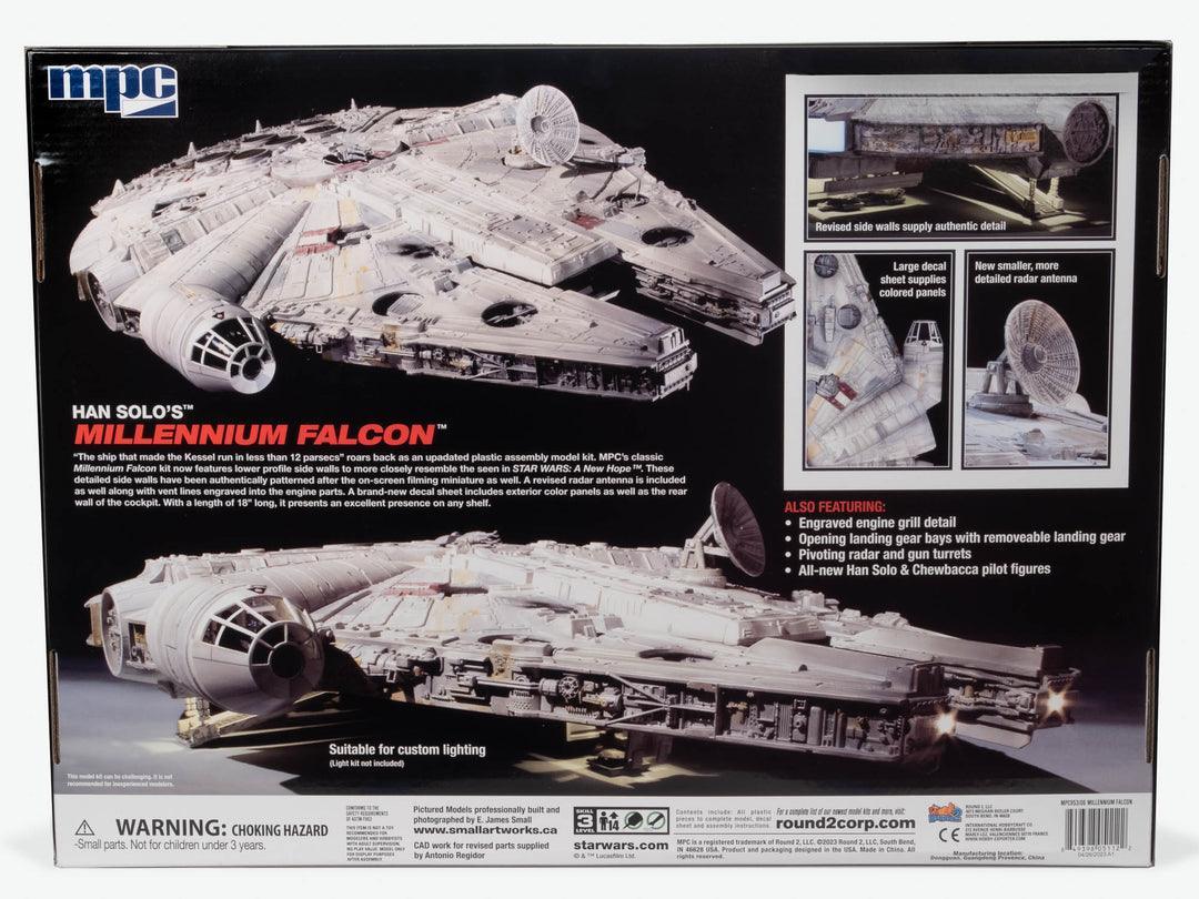 MPC Star Wars: A New Hope Millennium Falcon 1/72 Model Kit - A-Z Toy Hobby