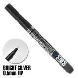 SMS MRK01 HyperChrome Marker (Bright Silver) 0.5mm - A-Z Toy Hobby