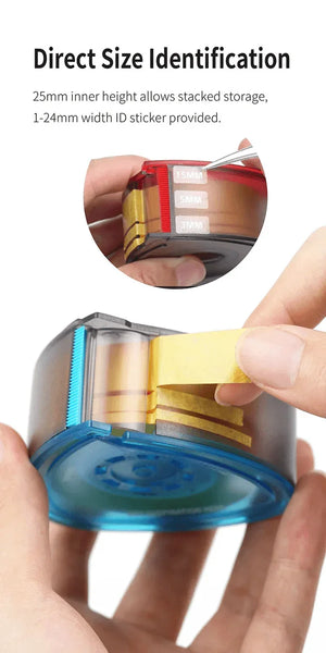 DSPIAE Masking Tape Dispenser Cutter Red MT-B01 - A-Z Toy Hobby