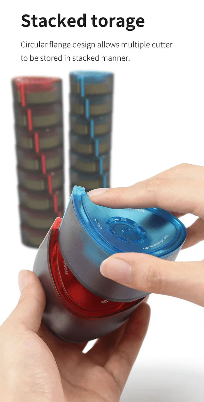 DSPIAE Masking Tape Dispenser Cutter Red MT-B01 - A-Z Toy Hobby