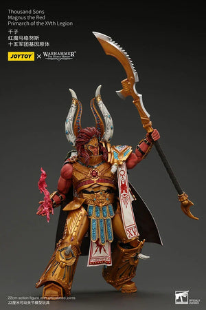 Joy Toy Warhammer Thousand Sons Magnus The Red Primarch of The XVth Legion 1/18 Action Figure - A-Z Toy Hobby