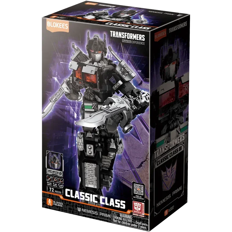 Blokees Transformers 08 Nemesis Prime Classic Class Model Kit