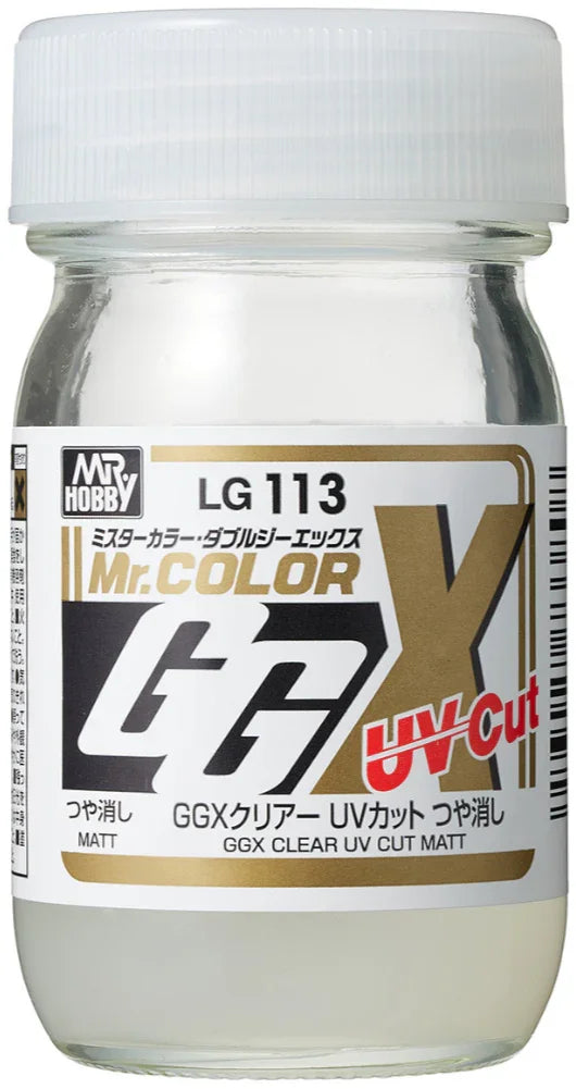 Mr. Hobby LG113 Mr. Color GGX Clear UV Cut Matt Top Coat 60ml