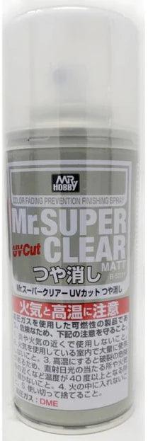 Mr. Hobby B523 Mr. Super Clear UV Cut Matt Flat Top Coat Spray Paint 170ml - A-Z Toy Hobby