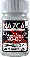 Gaia Notes Nazca Color NC-001 Steel White Lacquer Paint 15ml - A-Z Toy Hobby