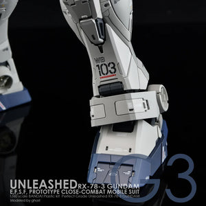 G-Rework Water Decal For PG Unleashed RX-78-2 G3 Ver. - A-Z Toy Hobby