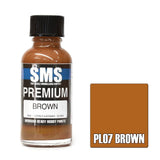 SMS PL07 Premium Brown Paint 30ml - A-Z Toy Hobby