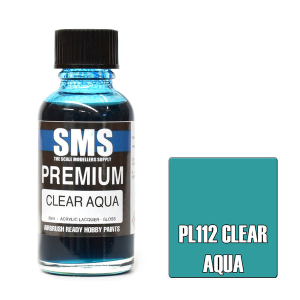 SMS PL112 Premium Clear Aqua Paint 30ml