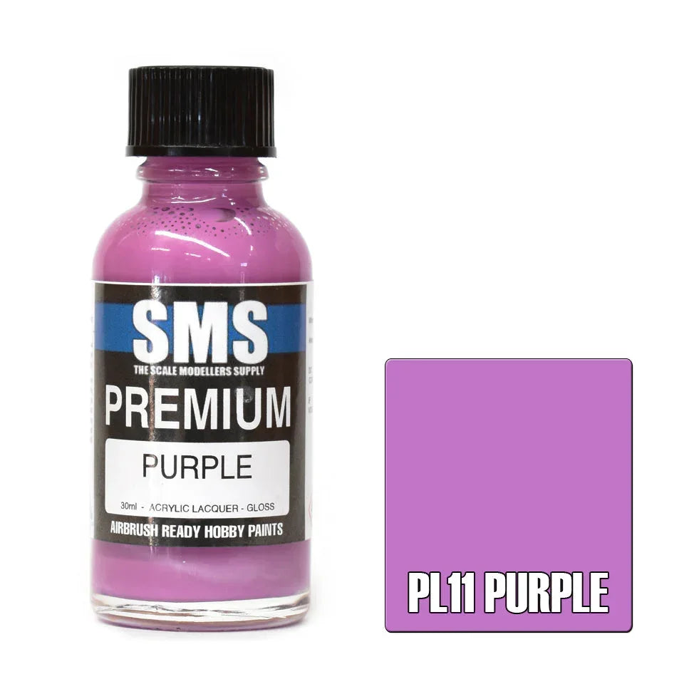 SMS PL11 Premium Purple Paint 30ml - A-Z Toy Hobby
