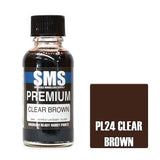 SMS PL24 Premium Clear Brown Paint 30ml - A-Z Toy Hobby