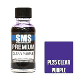 SMS PL25 Premium Clear Purple Paint 30ml - A-Z Toy Hobby