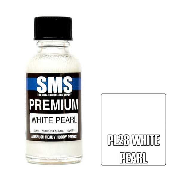 SMS PL28 Premium White Pearl Paint 30ml