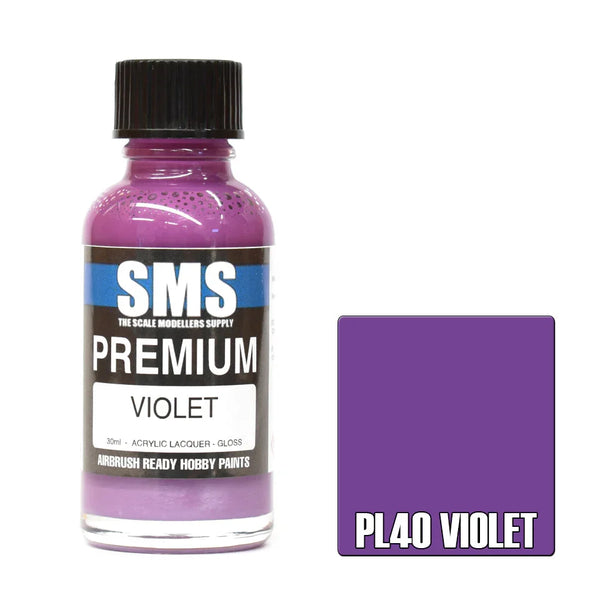 SMS PL40 Premium Violet Paint 30ml