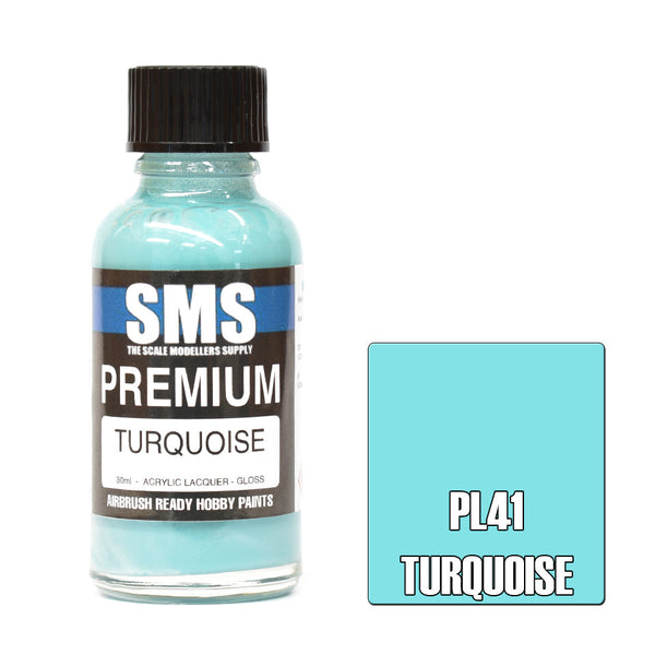 SMS PL41 Premium Turquoise Paint 30ml