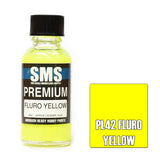 SMS PL42 Premium Fluro Yellow Paint 30ml - A-Z Toy Hobby