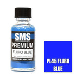 SMS PL45 Premium Fluro Blue Paint 30ml - A-Z Toy Hobby