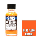 SMS PL46 Premium Fluro Orange Paint 30ml - A-Z Toy Hobby