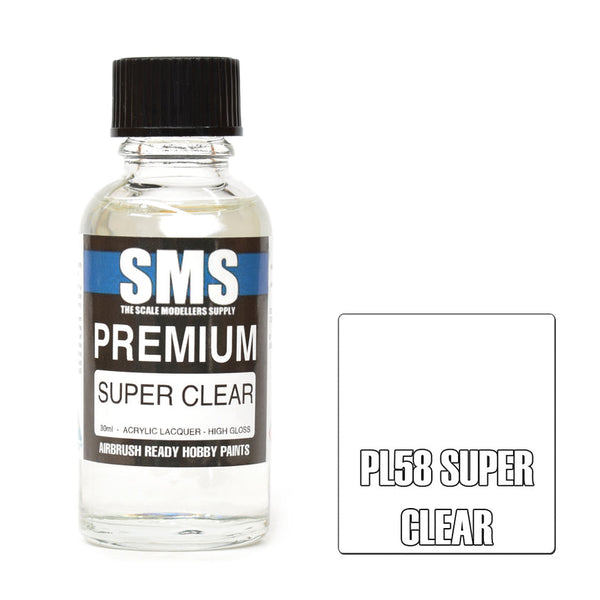 SMS PL58 Premium Super Clear (High Gloss) Paint 30ml