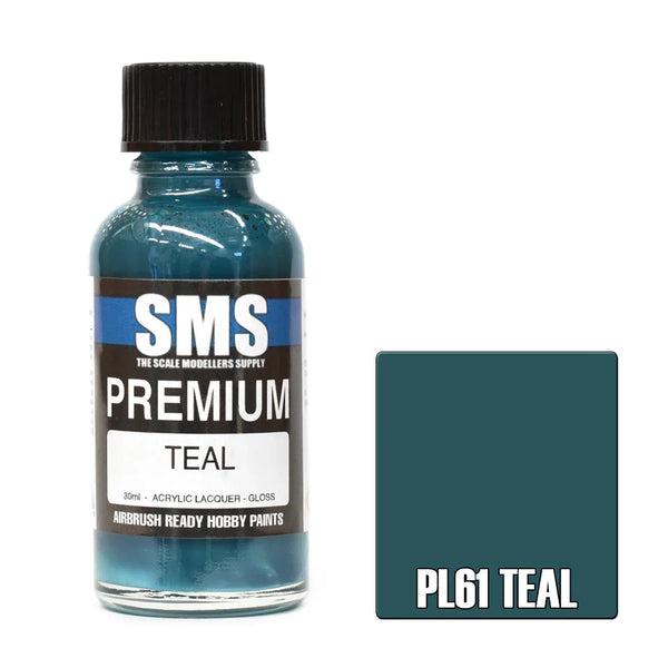 SMS PL61 Premium Teal Paint 30ml