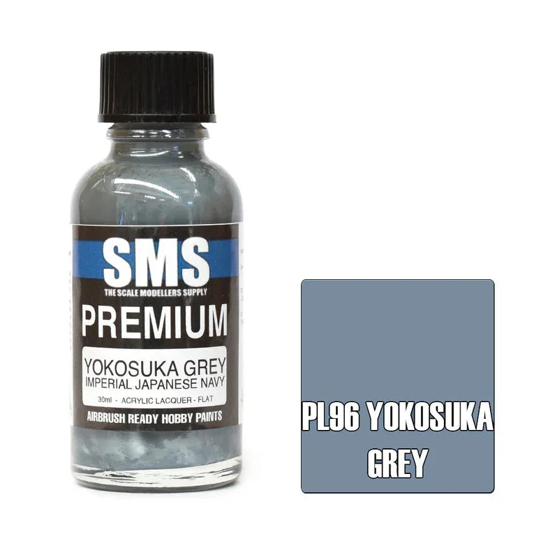 SMS PL96 Premium Yokosuka Gray (IJN) Paint 30ml - A-Z Toy Hobby