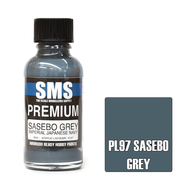 SMS PL97 Premium Sasebo Gray (IJN) Paint 30ml