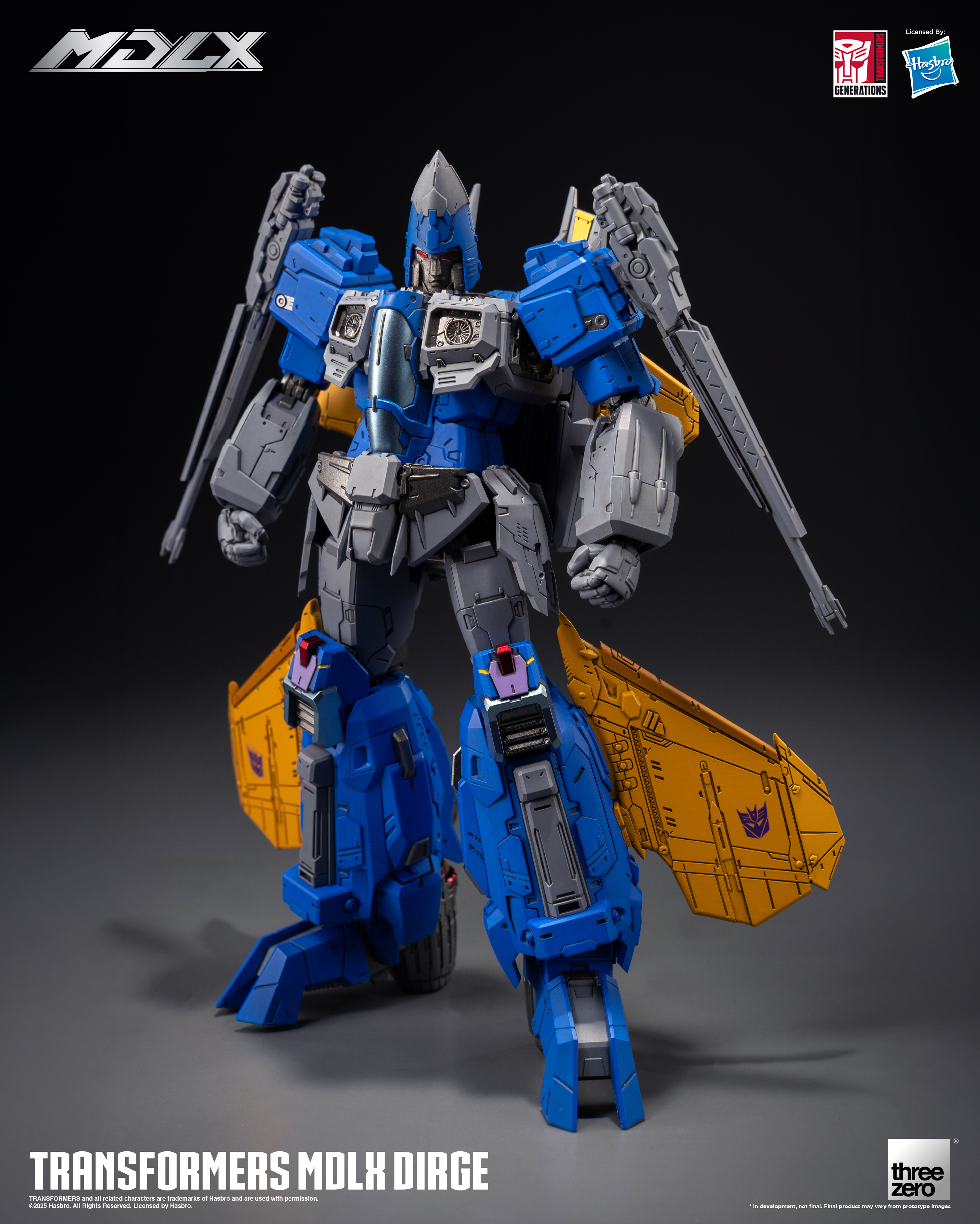 Threezero Transformers MDLX Dirge Action Figure