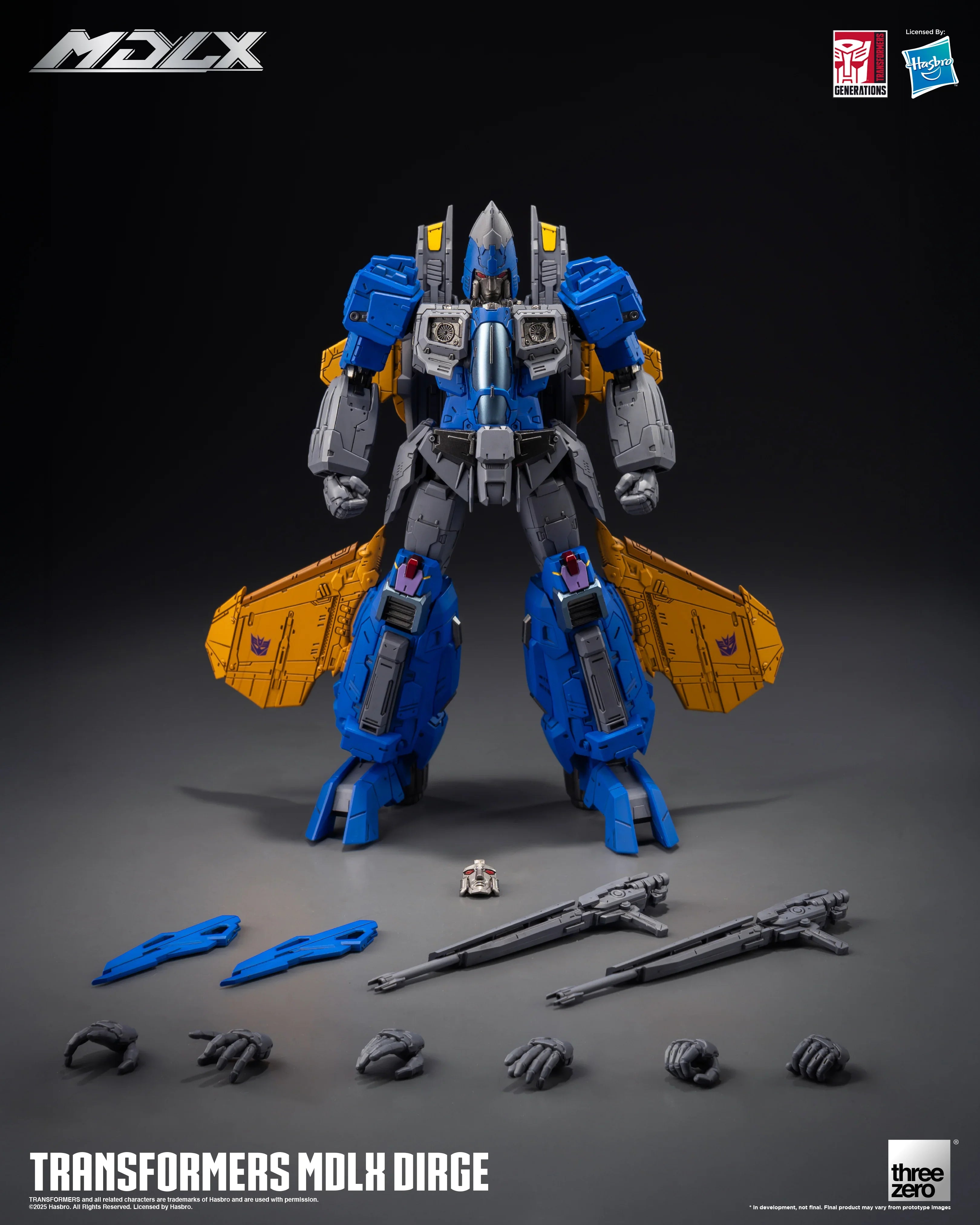 Threezero Transformers MDLX Dirge Action Figure – A-Z Toy Hobby