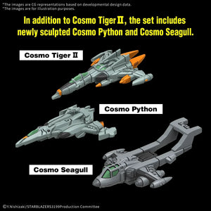 Bandai EFCF Hyuga-Class Battlecarrier DCV-01 Hyuga 1/1000 Model Kit - A-Z Toy Hobby