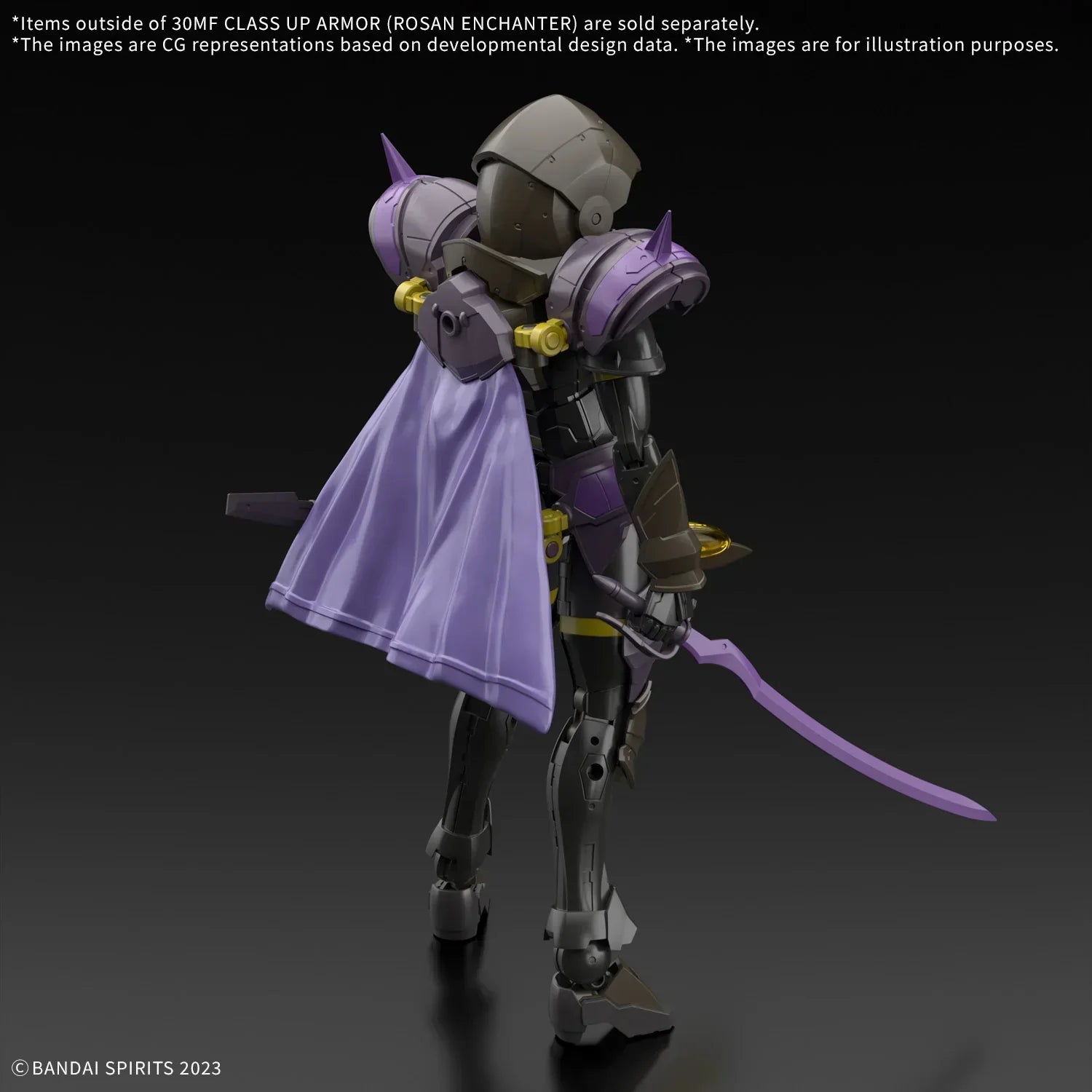 Bandai A-16 30MF Class Up Armor - Rosan Enchanter 1/144 - A-Z Toy Hobby