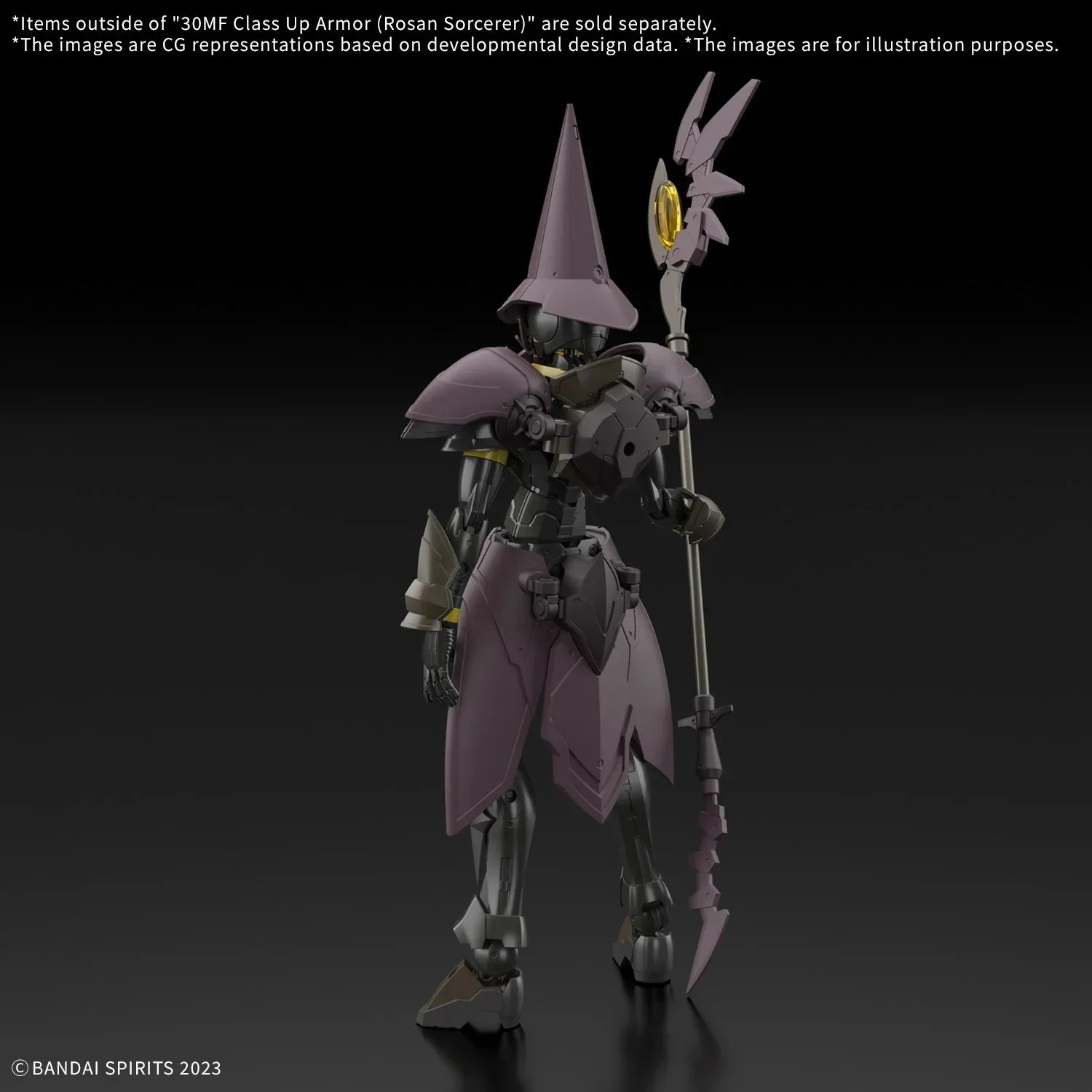 Bandai A-15 30MF Class Up Armor - Rosan Sorcerer 1/144 - A-Z Toy Hobby