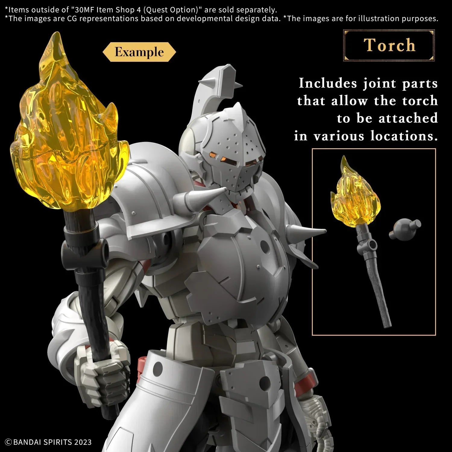 Bandai 30MF I-04 Item Shop 4 - Quest Option 1/144 - A-Z Toy Hobby