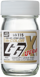 Mr. Color GGX LG115 Clear UV Cut Semi-Gloss Top Coat 60ml - Mr. Hobby