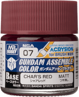 Mr. Hobby NGA07 Gundam Assemble Color Char's Red Paint 10ml