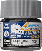 Mr. Hobby NGA10 Gundam Assemble Color Light Gray Paint 10ml