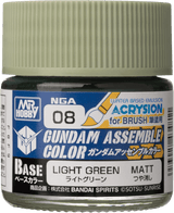 Mr. Hobby NGA08 Gundam Assemble Color Light Green Paint 10ml
