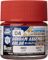 Mr. Hobby NGA04 Gundam Assemble Color Red Paint 10ml