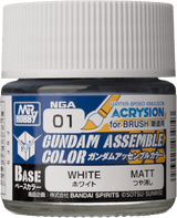Mr. Hobby NGA01 Gundam Assemble Color White Paint 10ml