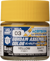 Mr. Hobby NGA03 Gundam Assemble Color Yellow Paint 10ml