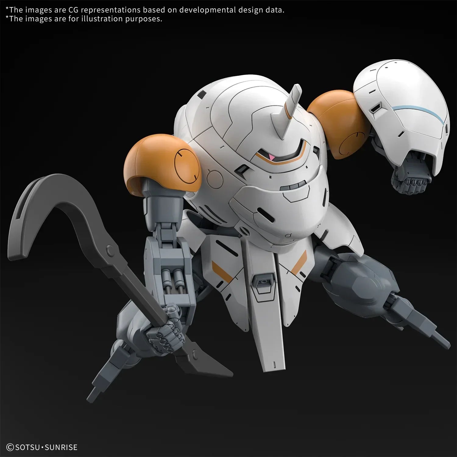 Bandai HG IBO 046 Monkey Rodi (598 Unit) / Monkey Crab Rodi 1/144 Model Kit - A-Z Toy Hobby