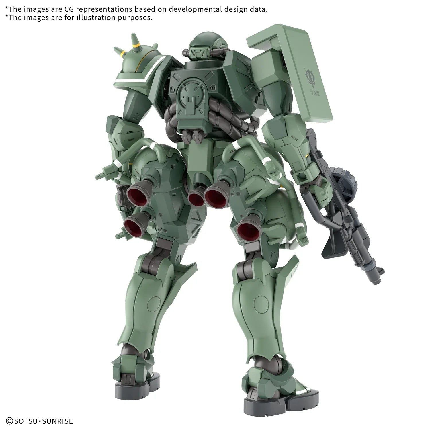Bandai HGGQX 10 MS-06 Zaku (GQ) 1/144 - A-Z Toy Hobby