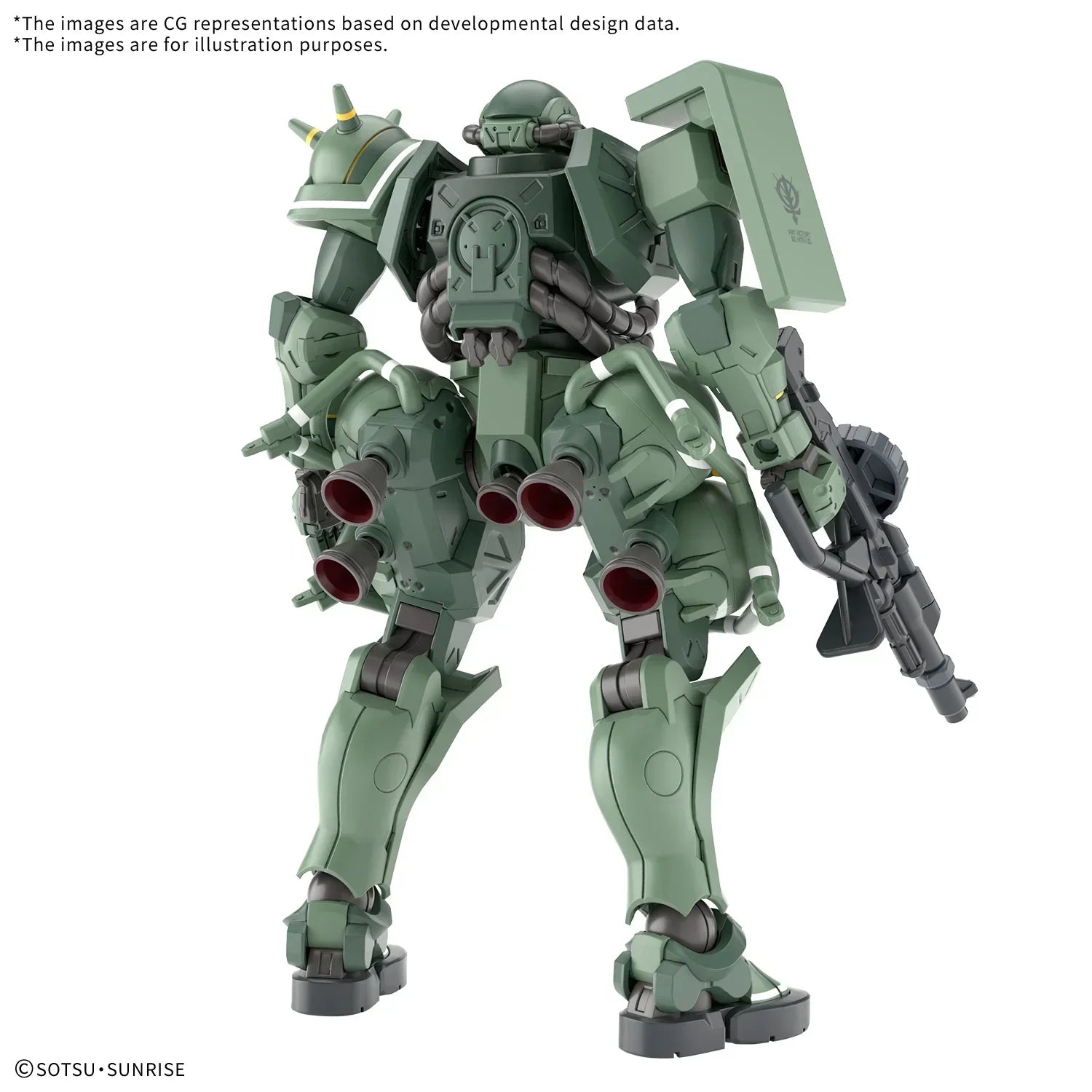 Bandai HGGQX 10 MS-06 Zaku (GQ) 1/144 – A-Z Toy Hobby