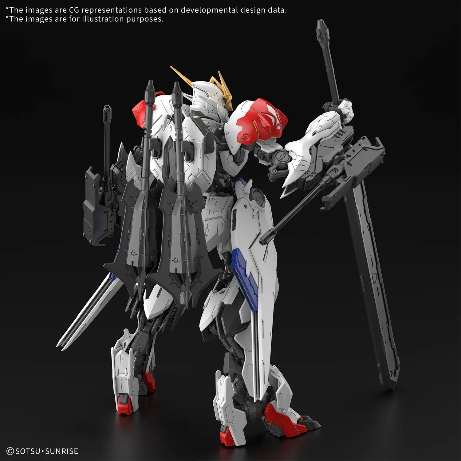 Bandai MG Gundam Barbatos Lupus 1/100 Model Kit - A-Z Toy Hobby