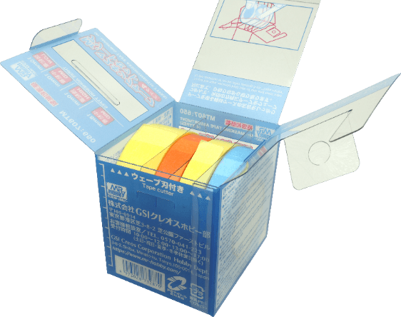 Mr. Hobby MT607 Mr. Masking Tape Assortment (4 Types)