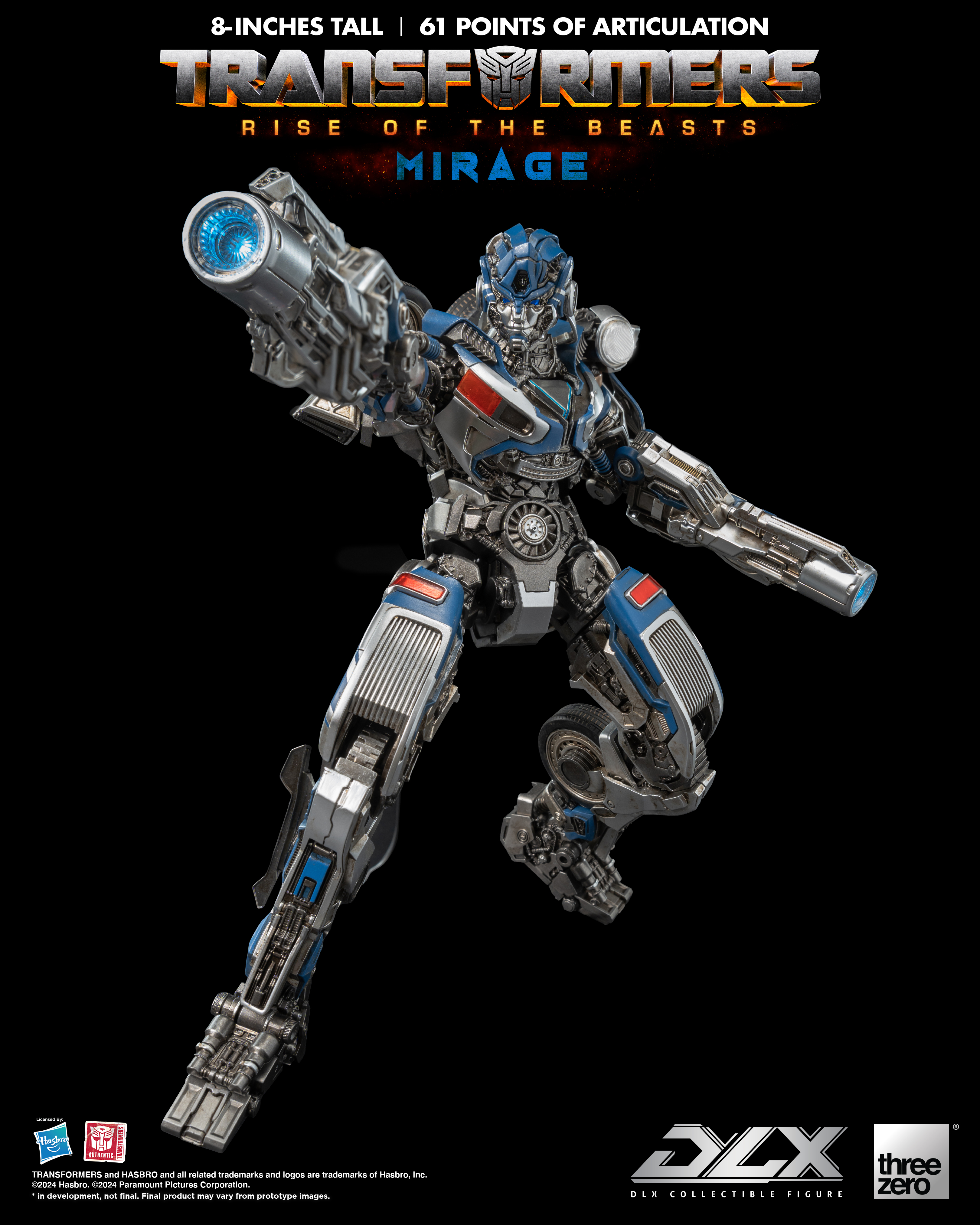 Threezero DLX Mirage Transformers: Rise of the Beasts Action Figure