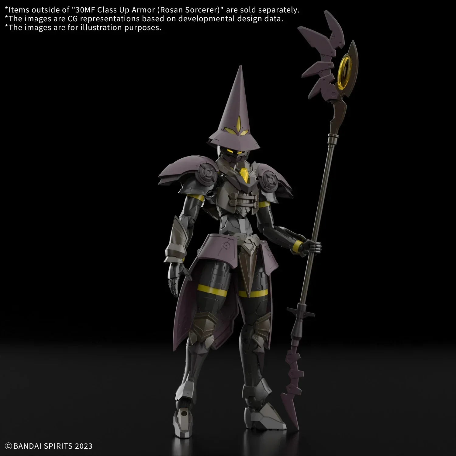 Bandai A-15 30MF Class Up Armor - Rosan Sorcerer 1/144 - A-Z Toy Hobby