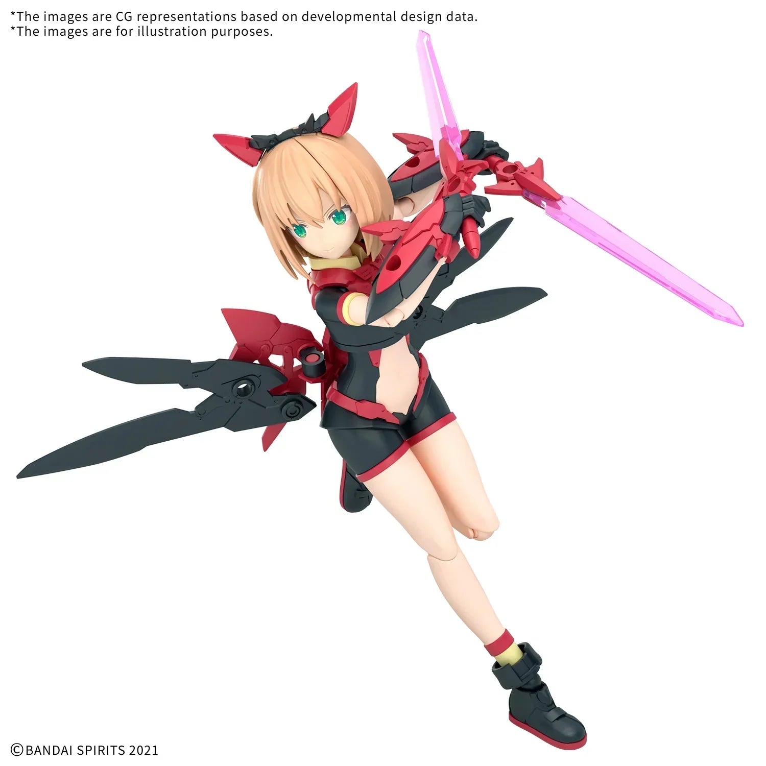 Bandai 30MS 19 Tiasha (Dahlia Wear) [Color B] Model Kit - A-Z Toy Hobby
