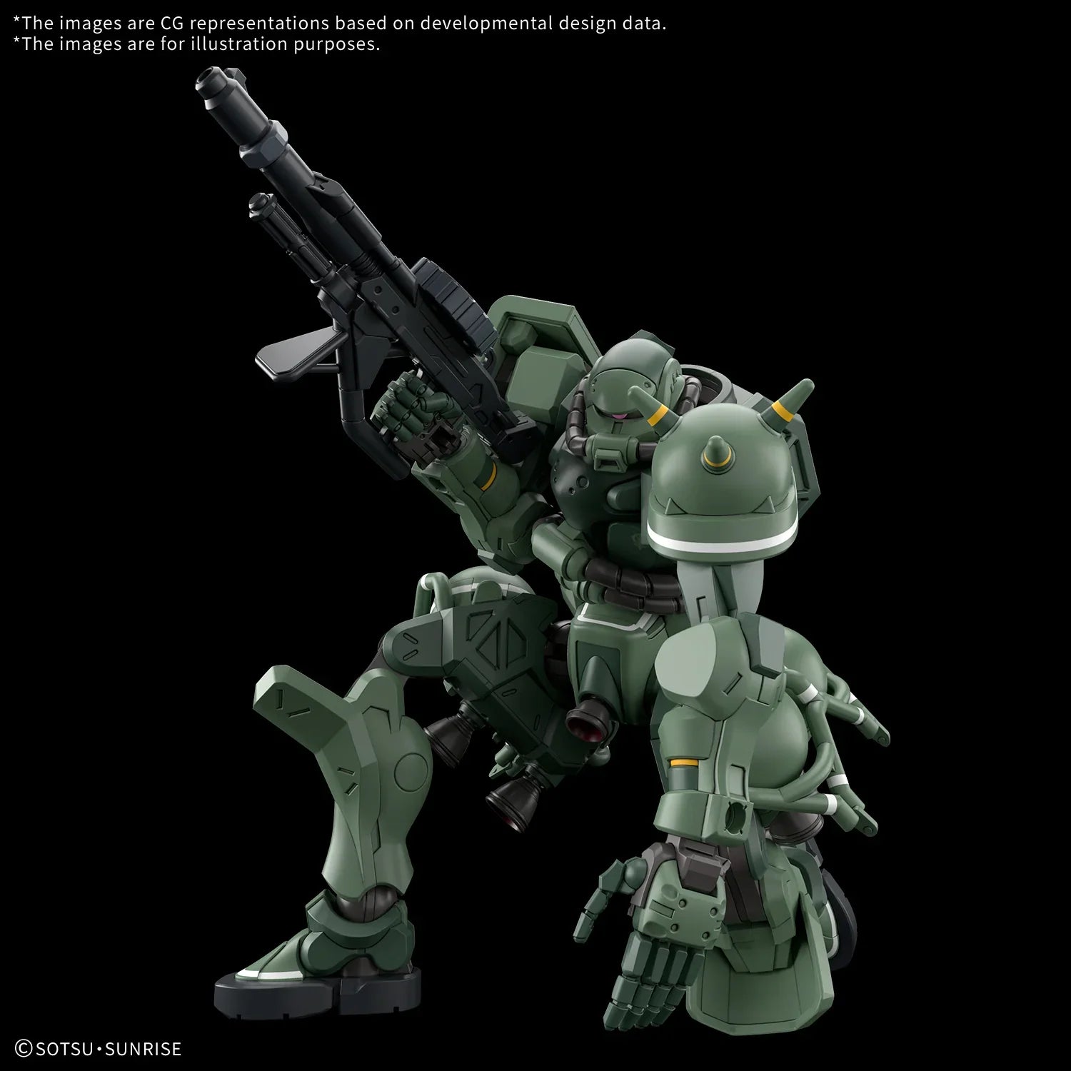 Bandai HGGQX 10 MS-06 Zaku (GQ) 1/144 - A-Z Toy Hobby